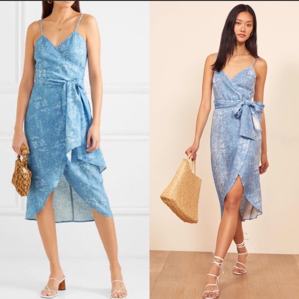 NWT Reformation Wrap Dress
